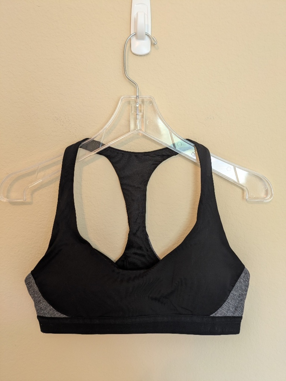 Lululemon Box It Out Bra Black / Heathered Black